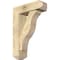 Ekena Millwork Funston Craftsman Rough Sawn Bracket w/ Offset Brace, Douglas Fir, 6"W x 18"D x 26"H BKT0604X18X26FST04RDF - alternate 1